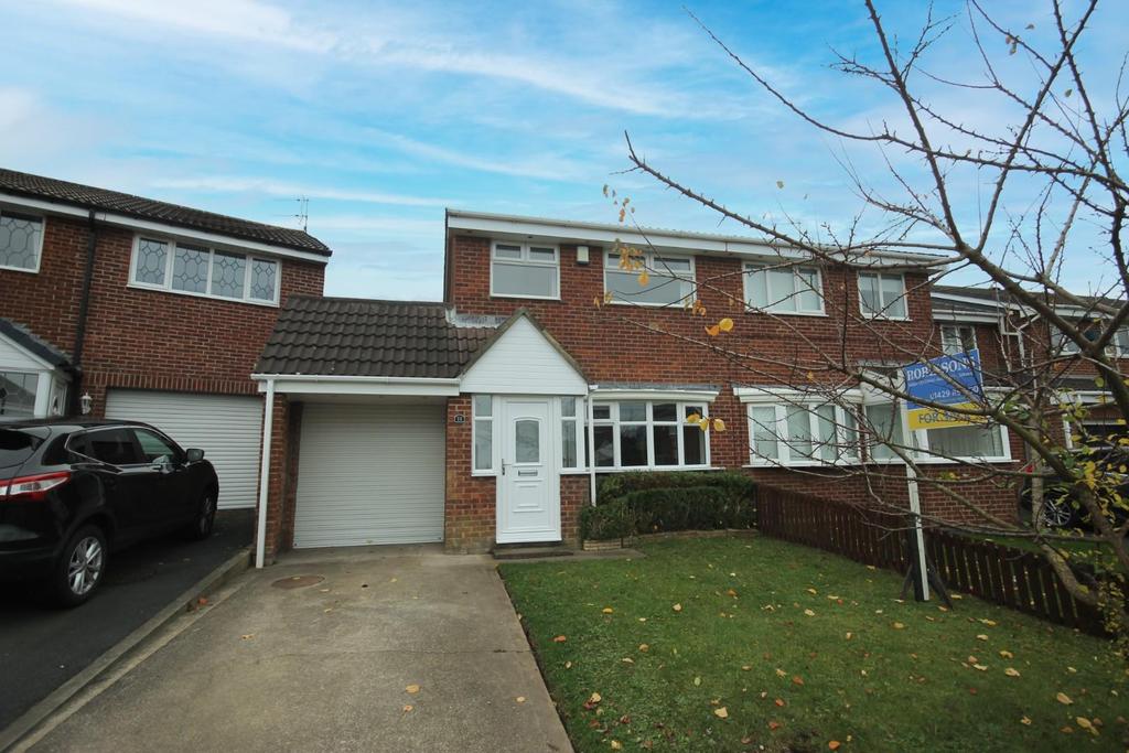 Ravenwood Close, Clavering, Hartlepool 3 bed semidetached house £149,950