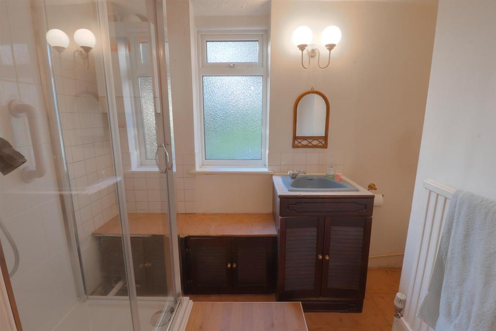 Downstairs shower room