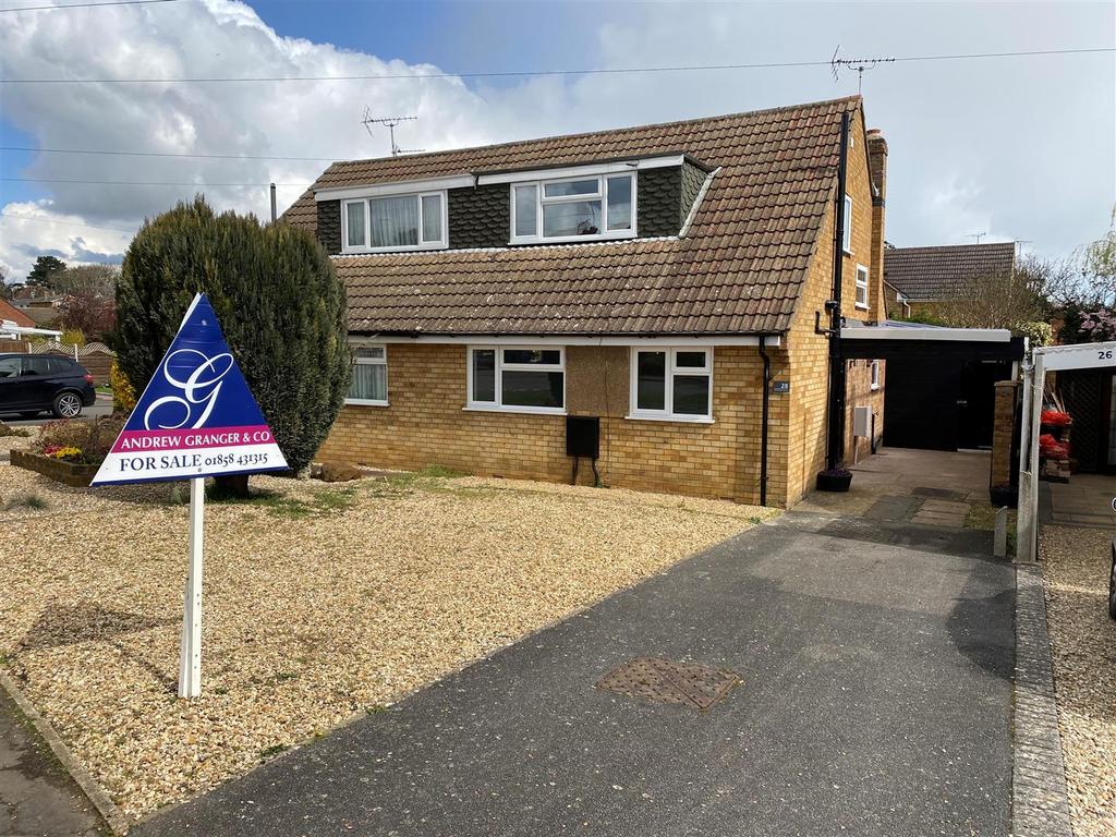 Northleigh Grove, Market Harborough 3 bed semidetached bungalow £310,000