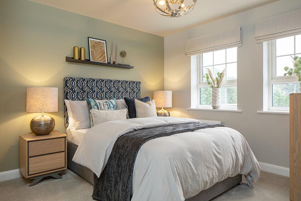 Bedroom in the Holden 4 bedroom home