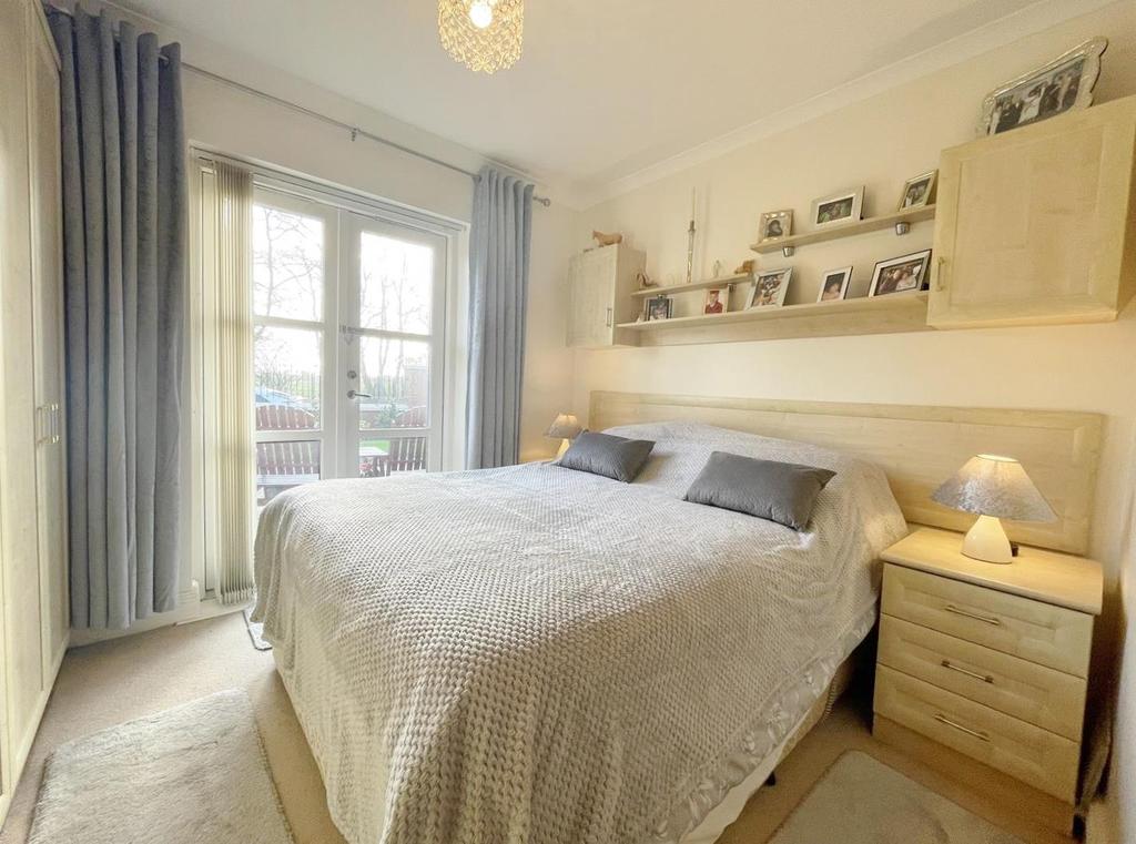 Master bedroom suite