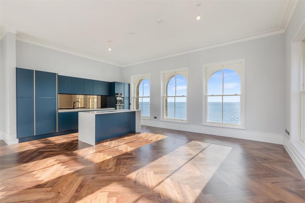 Open plan kitchen