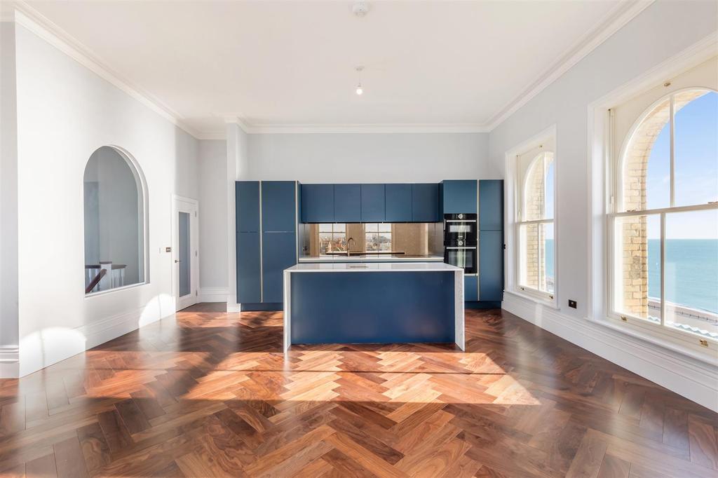 Open plan kitchen