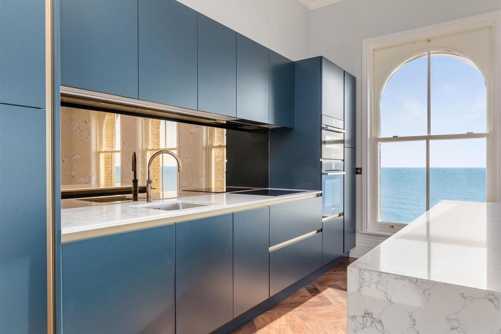 Open plan kitchen
