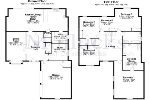 5 bedroom detached house for sale - Henham Road, Debden Green, Saffron Walden, Essex, CB11