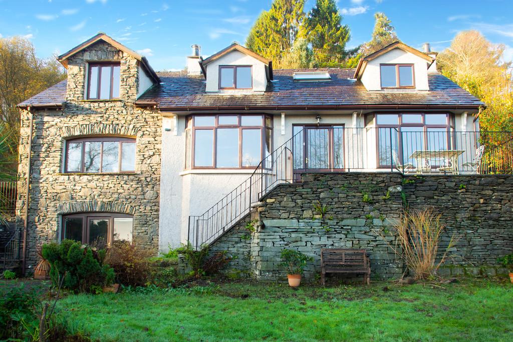 Woodside, Hazelrigg Lane, Newby Bridge, Windermere, Cumbria, LA12 8NY 4 bed detached house for