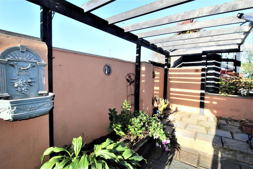 Rear garden