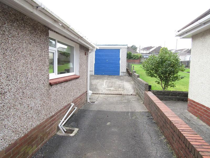 Driveway and garage