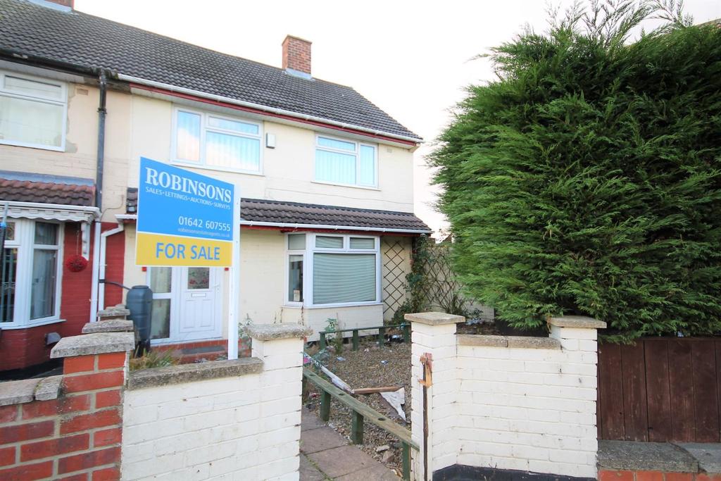Woodham Green, StocktonOnTees 3 bed end of terrace house £57,000