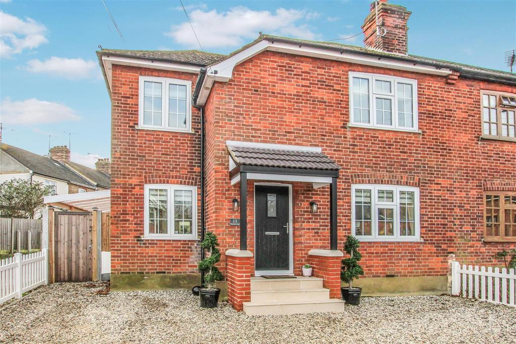 Woodman Road, Warley, Brentwood 3 bed semidetached house for sale £