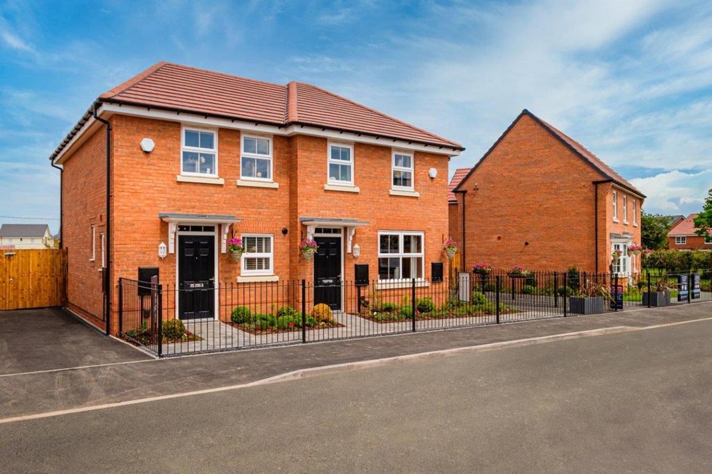 External photo of the Archford and Wilford semi detached homes