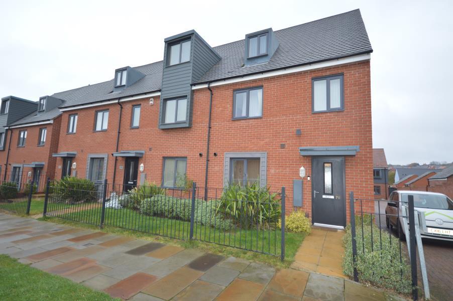 Birchfield Way, Lawley 4 bed end of terrace house £219,950