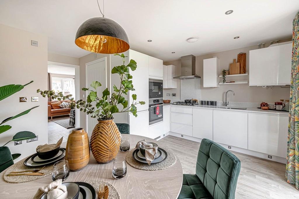 A modern easy to clean kitchen