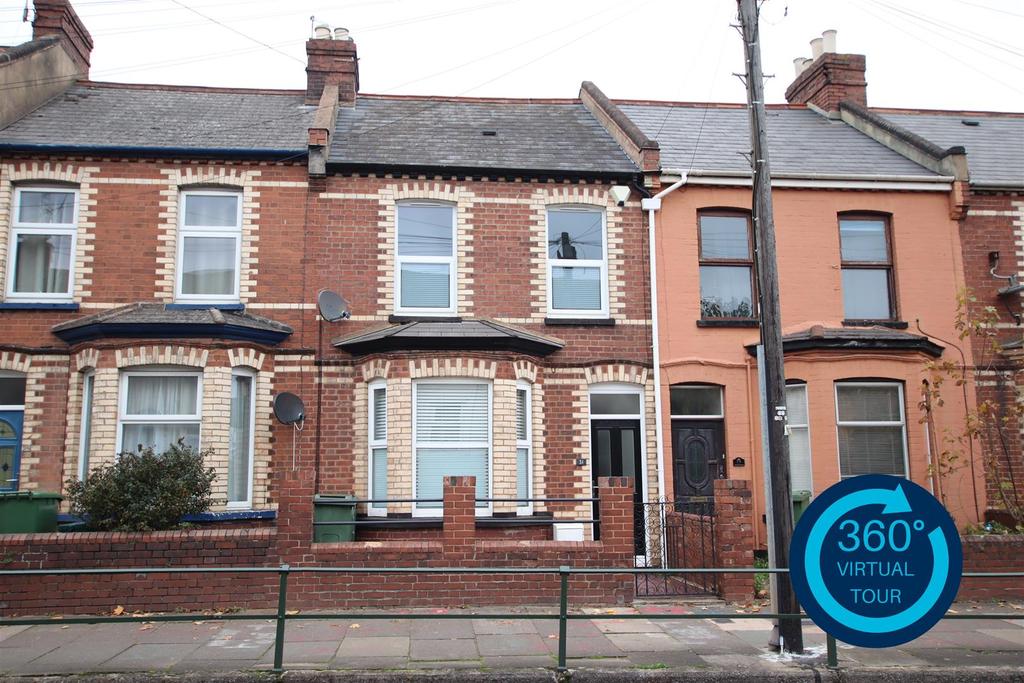 East Wonford Hill, Heavitree, Exeter 2 bed terraced house £250,000