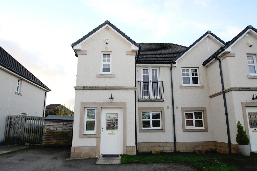 38 Woodgrove Drive, INVERNESS, IV2 5HP 2 bed semidetached villa £185,000