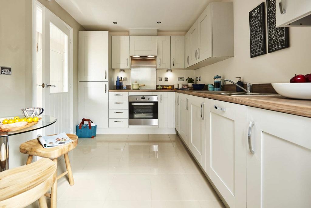 Modern kitchen design with ample storage