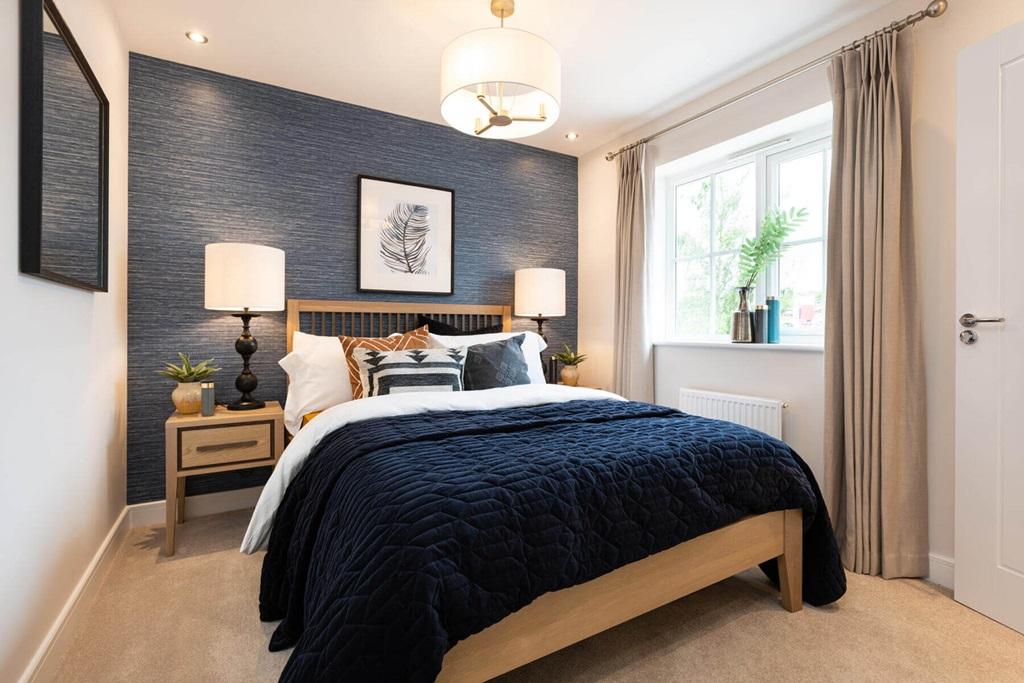 Main bedroom with space for a large bed