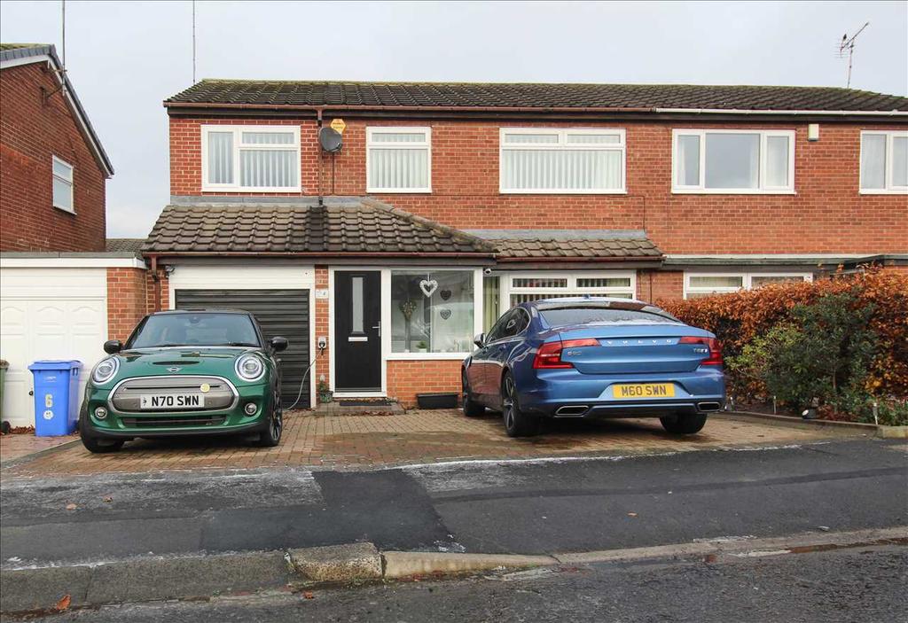 Kettering Place, Eastfield Dale, Cramlington 4 bed semidetached house for sale £225,000