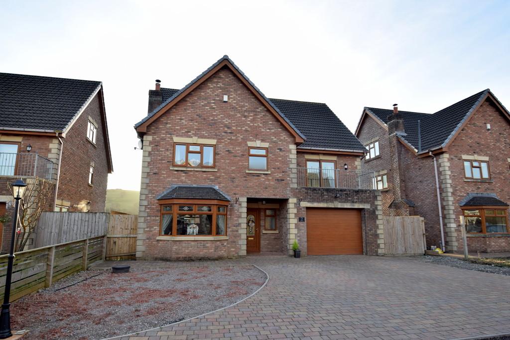 2 St. Davids Court, Garth, Maesteg... 6 bed detached house £465,995