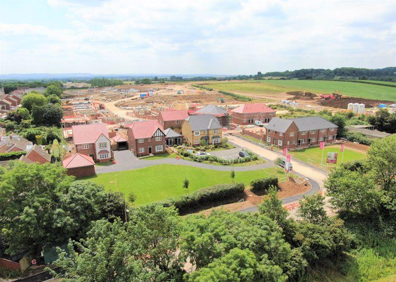 Aerial view of...
