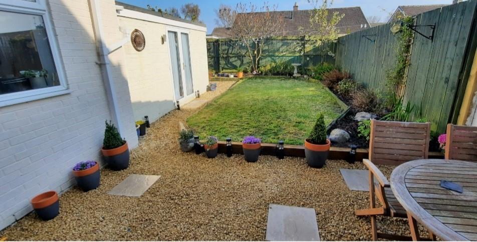 Rear garden