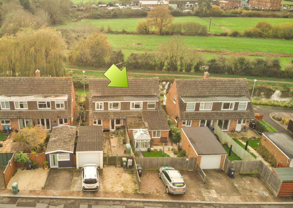View of property from above