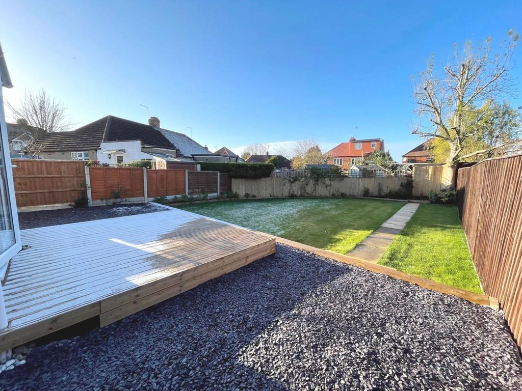 Rear garden