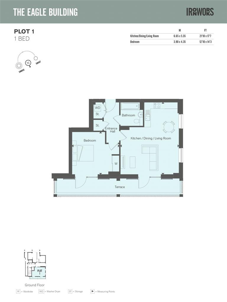 Plot 1 Floorplan
