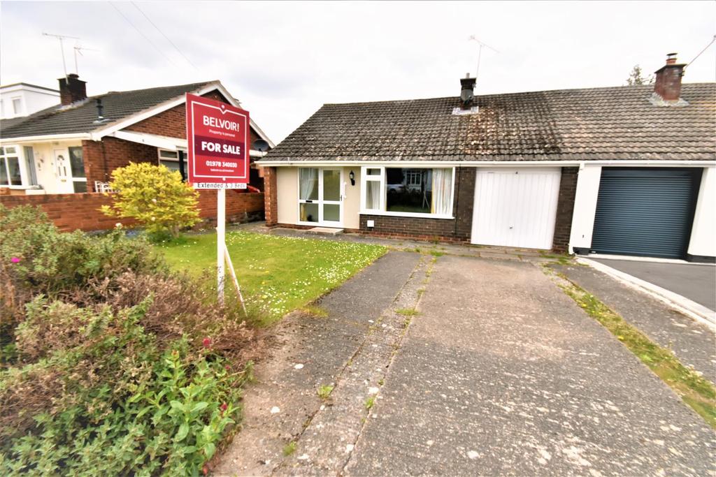Gresford Park, Gresford, Wrexham 3 bed semidetached bungalow £250,000