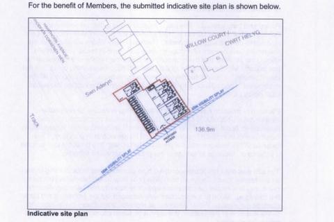 Land for sale, Llangollen Road Acrefair