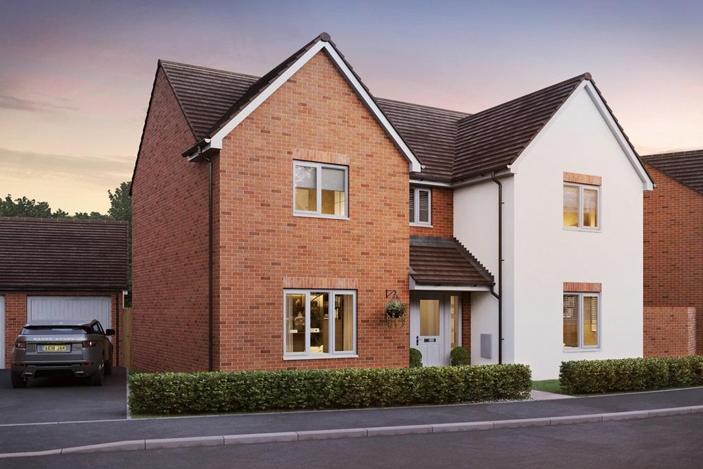 The Ransford Plot 57 at Downland at... 4 bed detached house £585,000