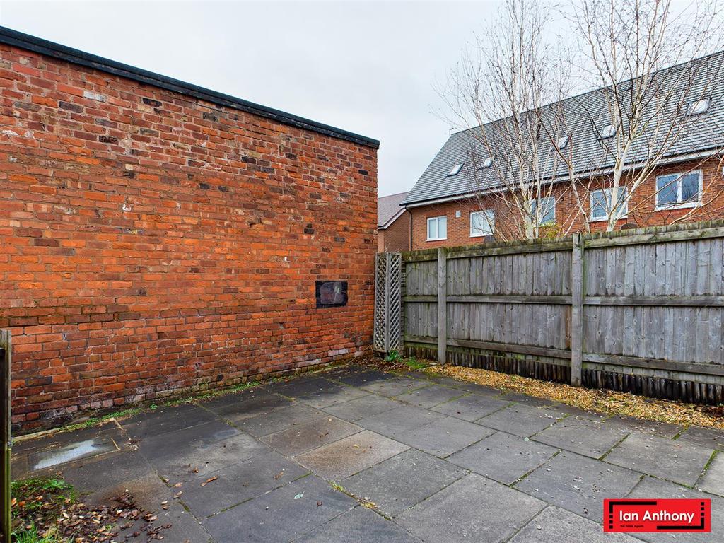 Rear garden