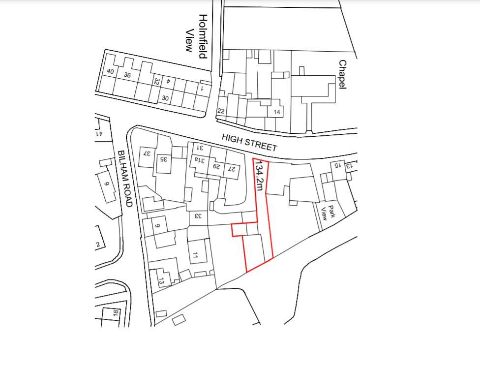 High Street, Clayton West, Huddersfield Land for sale £40,000