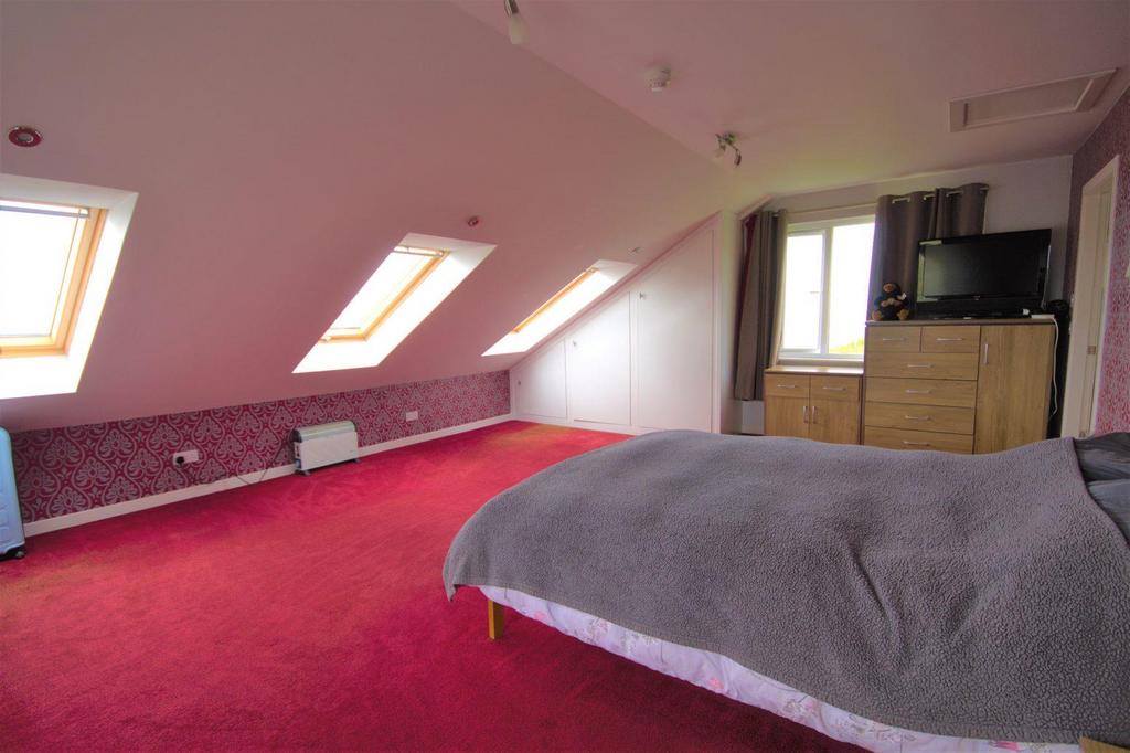 Bedroom in owner's apartment