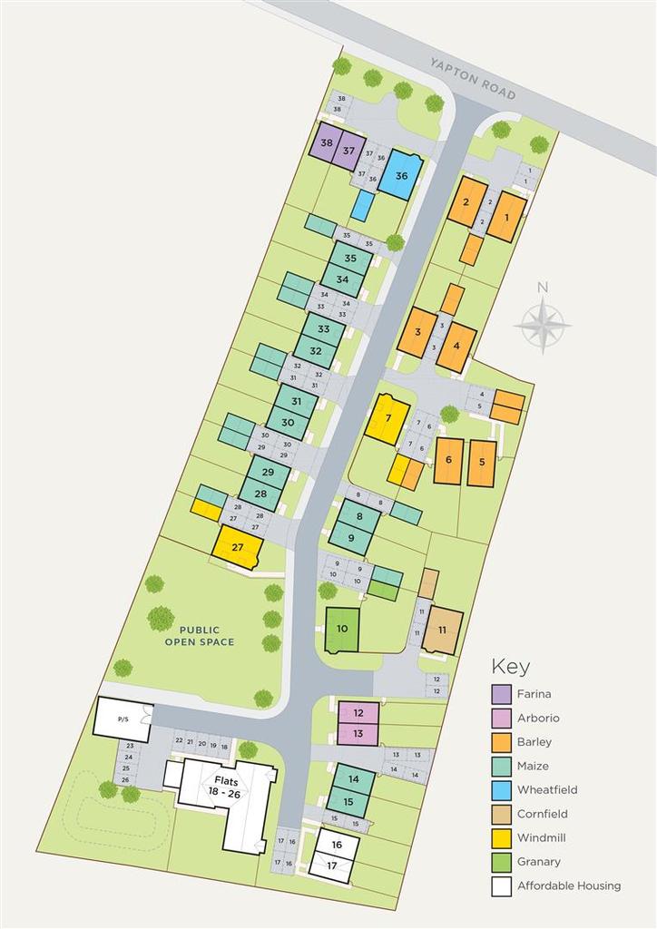Plot 11, Cornfield, Yapton Road, Barnham 4 bed detached house £510,000
