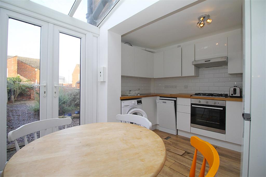 Dining area through