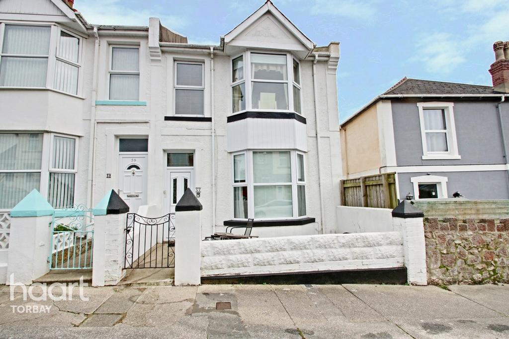 Kenwyn Road, Torquay 4 bed end of terrace house for sale £270,000