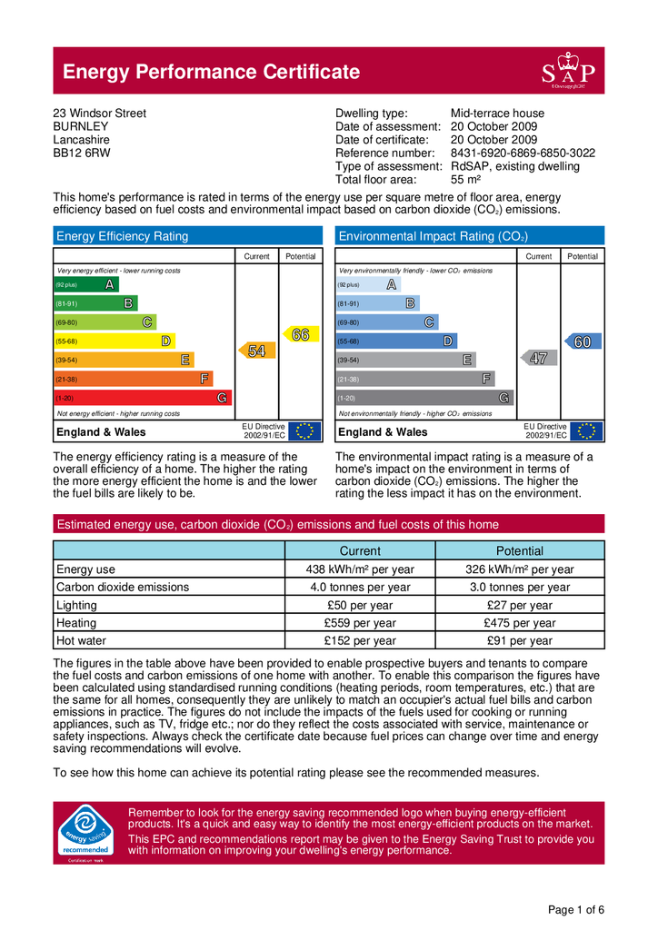 EPC Certificate