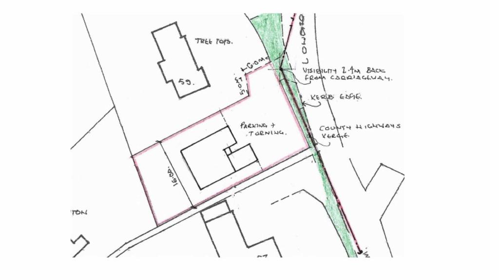 Longton Road, Barlaston 4 bed property with land £200,000
