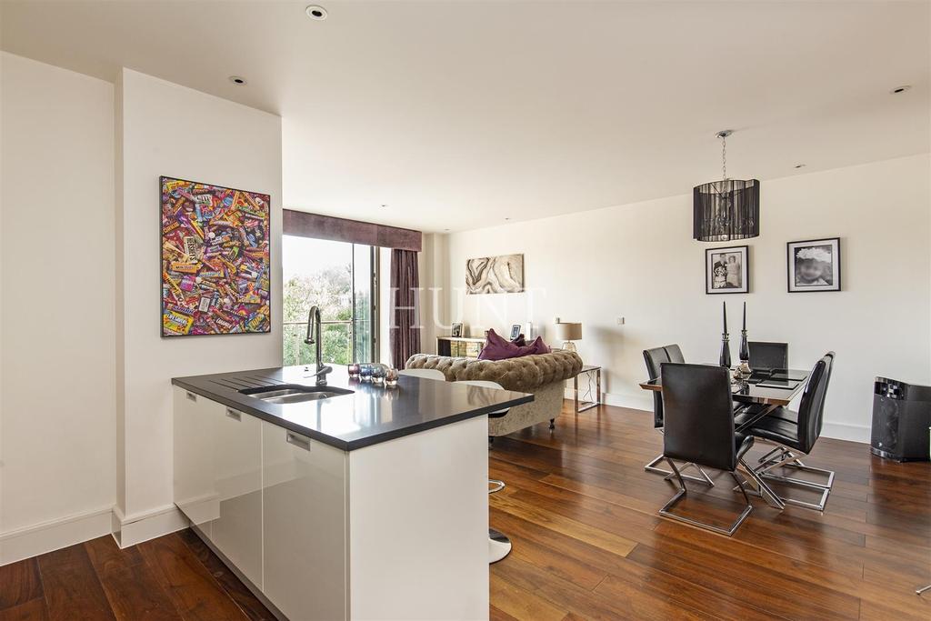 Reception dining kitchen area