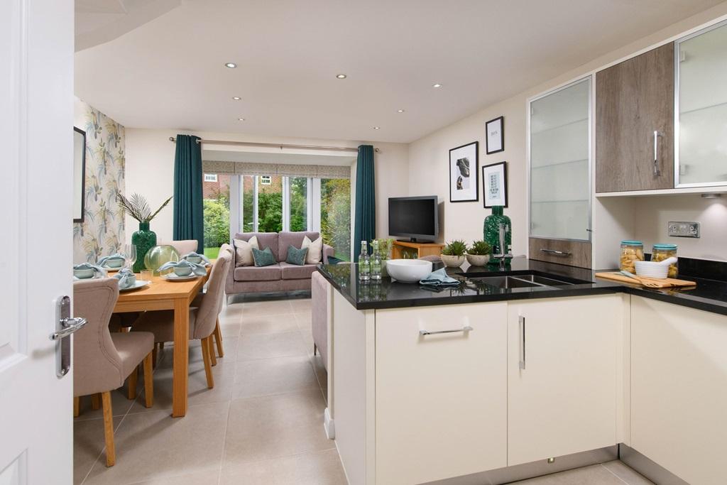 Kitchen, dining family room