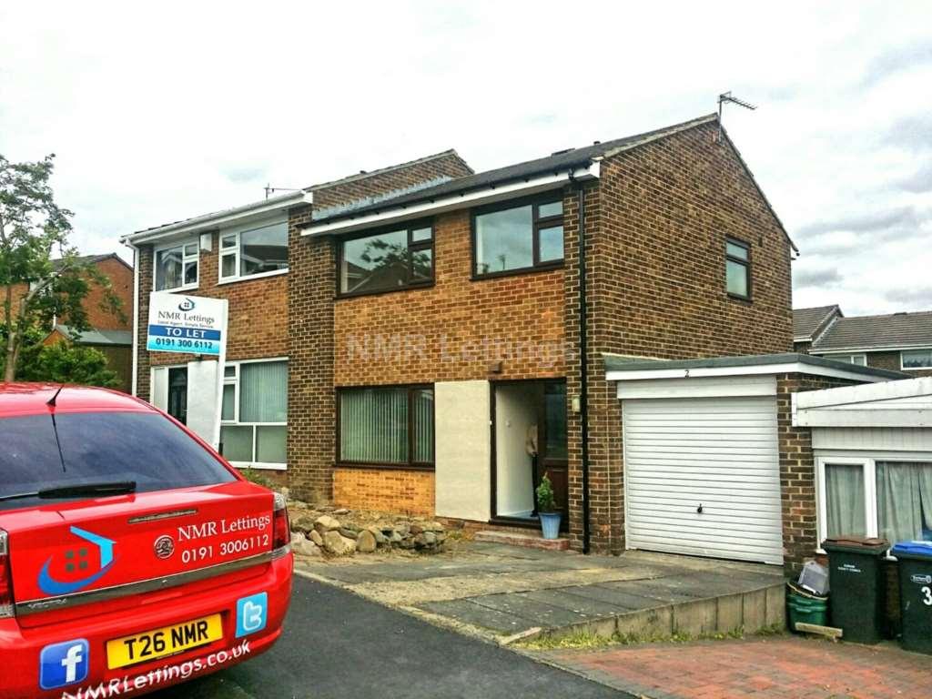 Thornley Close, Ushaw Moor 3 bed semidetached house to rent £750 pcm