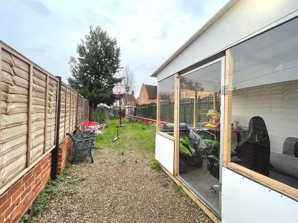 Rear garden