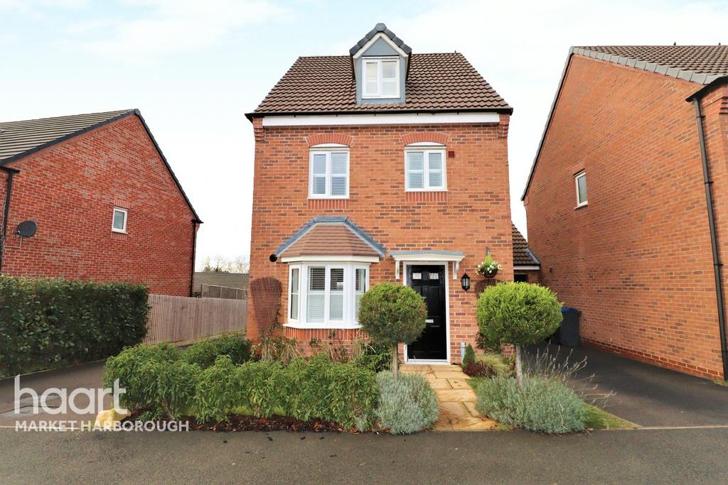 Moseley Avenue, Market Harborough 4 bed detached house £385,000
