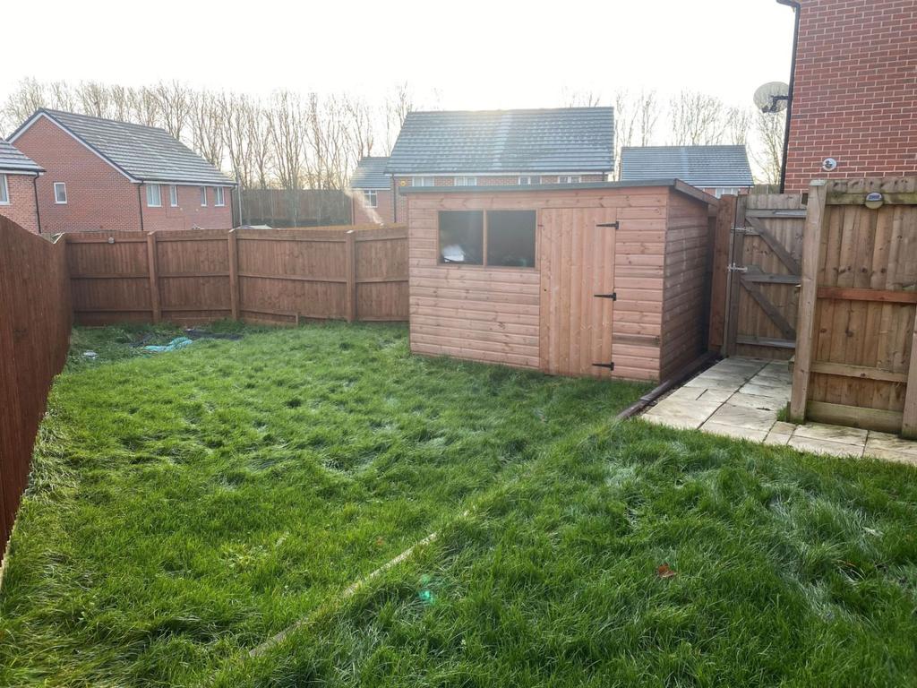 Rear garden
