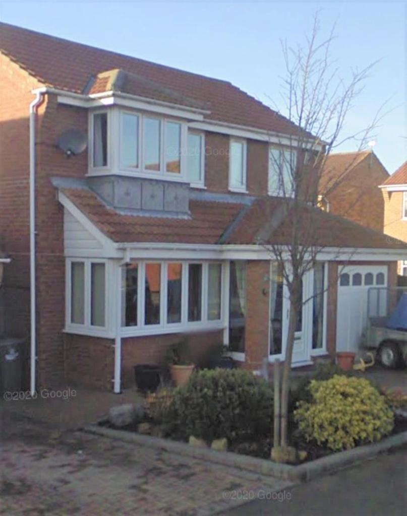 Whittingham Close, Ashington 3 bed detached house £190,000