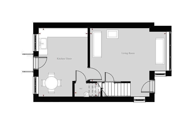 Hipswell Road, Catterick Garrison 2 bed end of terrace house £185,000