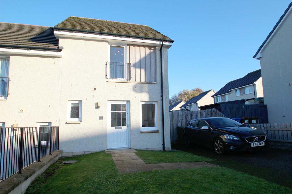 100 Spey Avenue, INVERNESS, IV2 6DS 2 bed semidetached villa £175,000