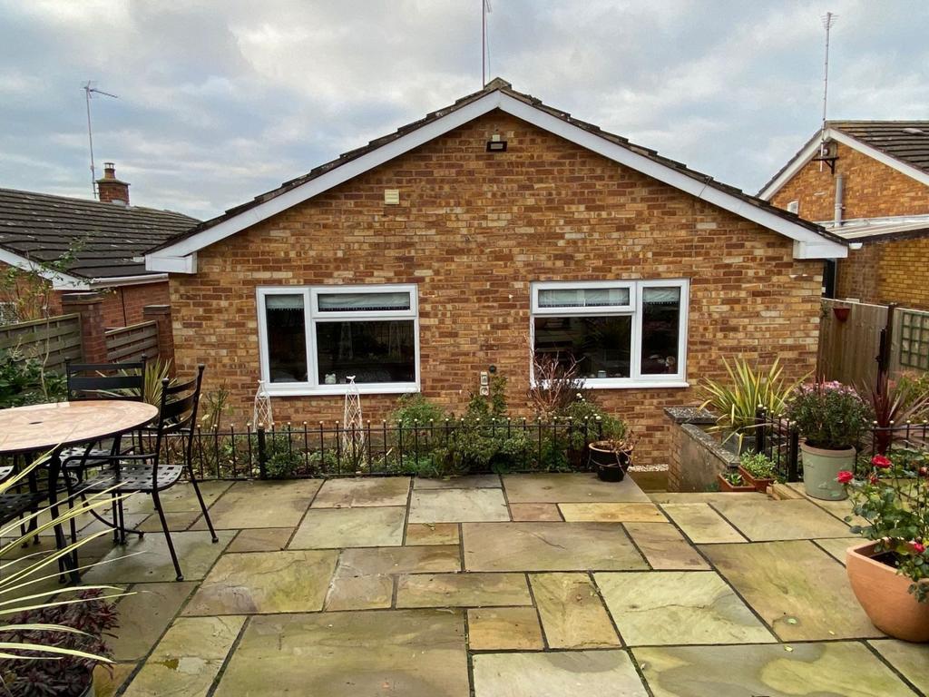 Rear of property