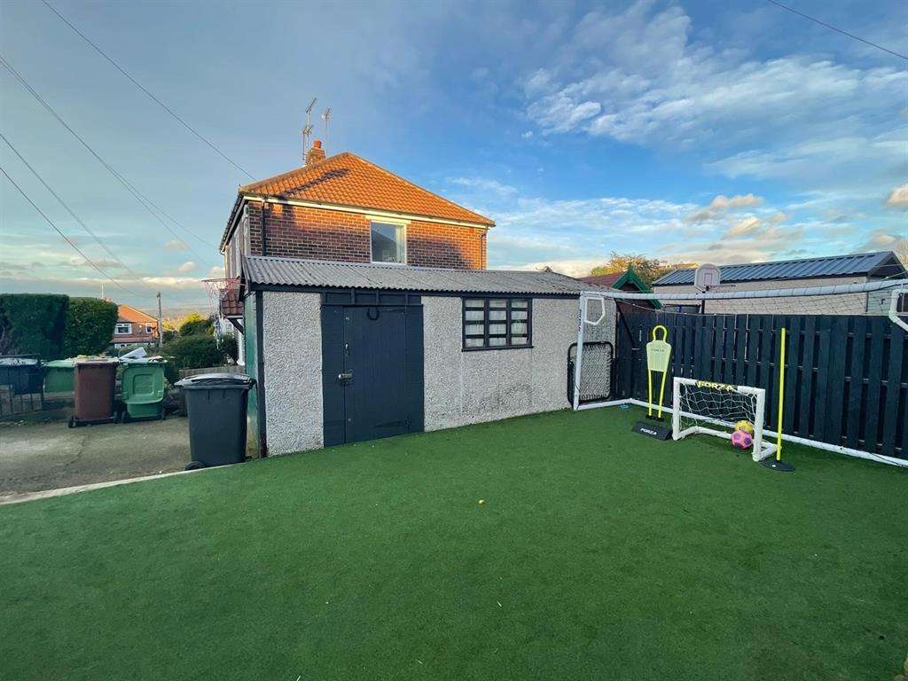 Rear garden